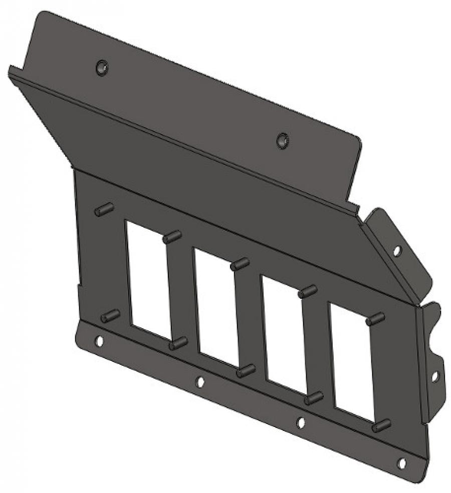 Poly Hopper Stainless Steel Front Sheet