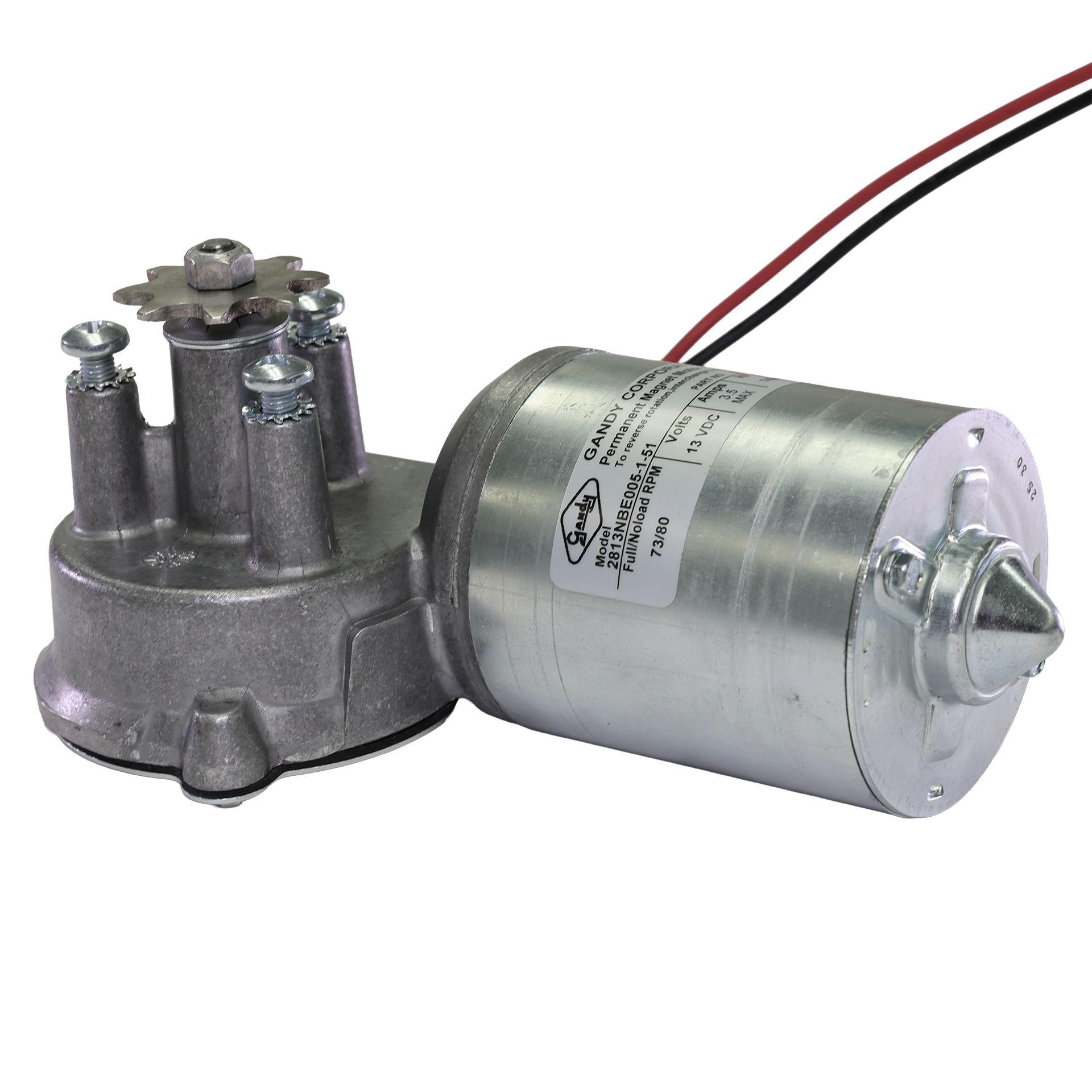 12-Volt, 4 Amp, 1/64 HP Replacement Service Motor – Gandy Company