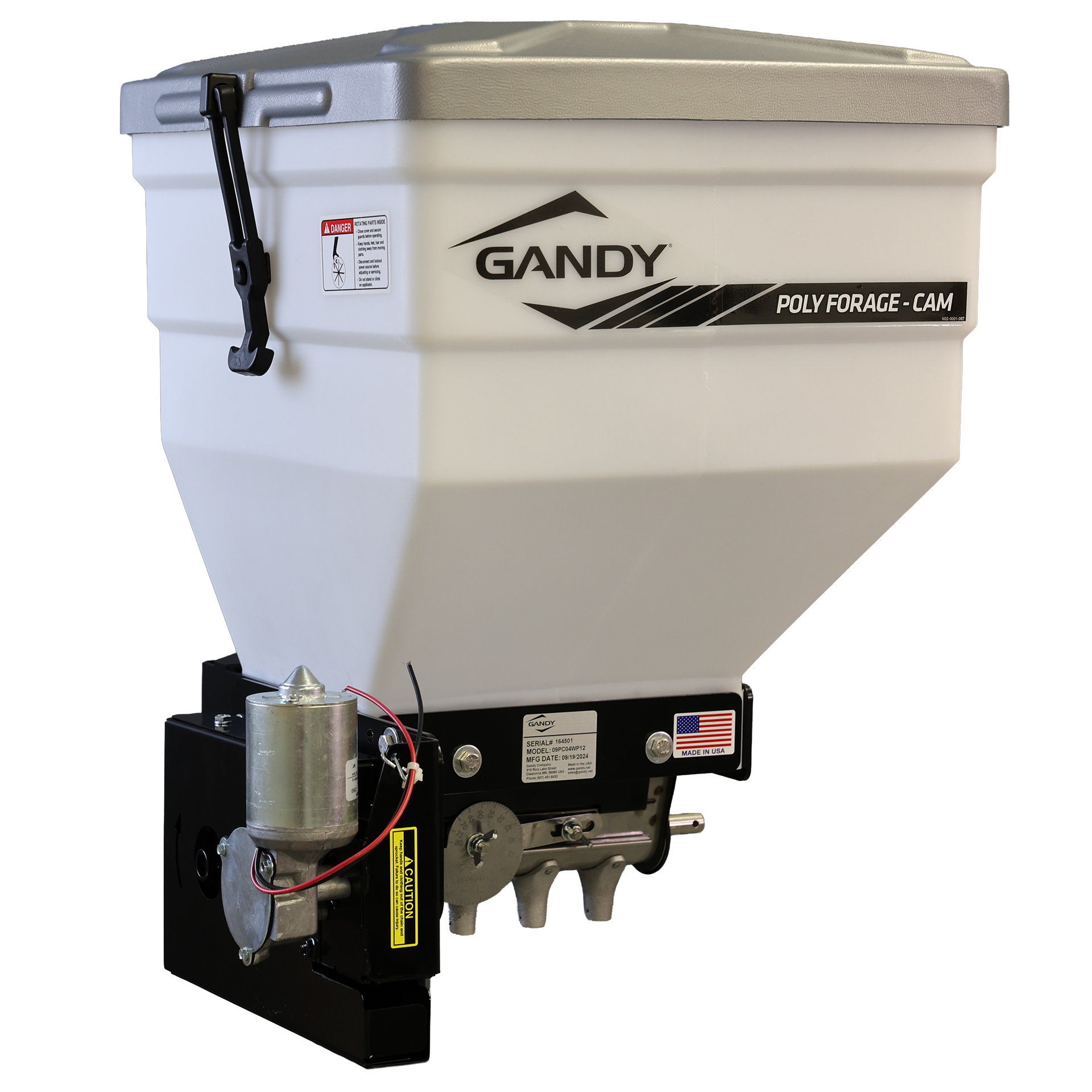 herbicide applicators license indiana 100 Lb. Feed/Forage Additive Applicator with Four Outlets – Gandy Company