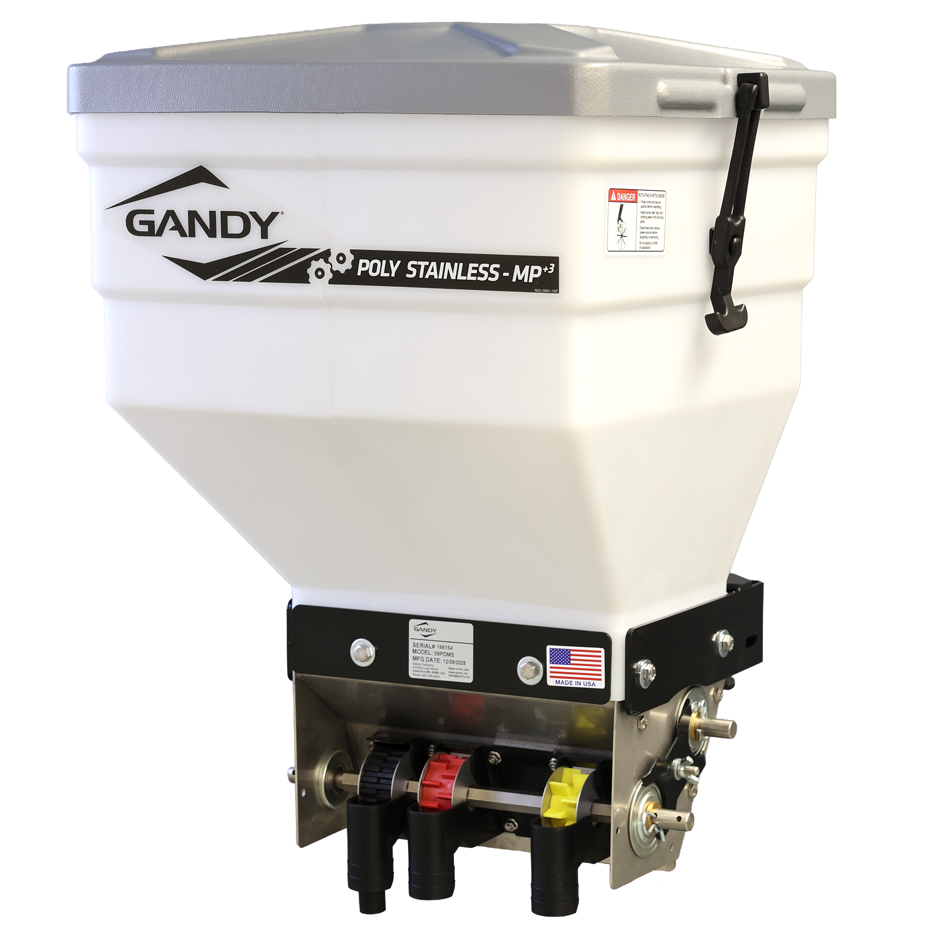 diamond r fertilizer plant city fl 100-lb. Capacity Multi-Purpose Poly Stainless Applicator – Gandy Company