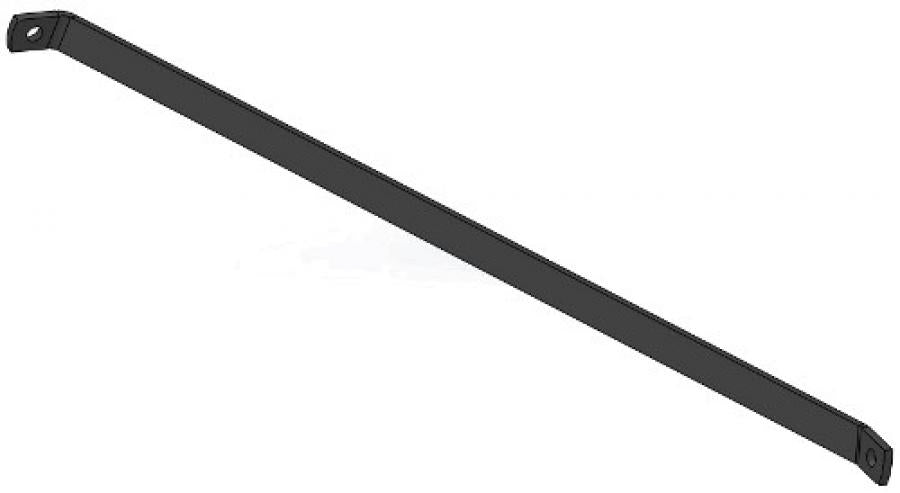 Left Side Brace for 42" Drop Spreader with Push-Handle
