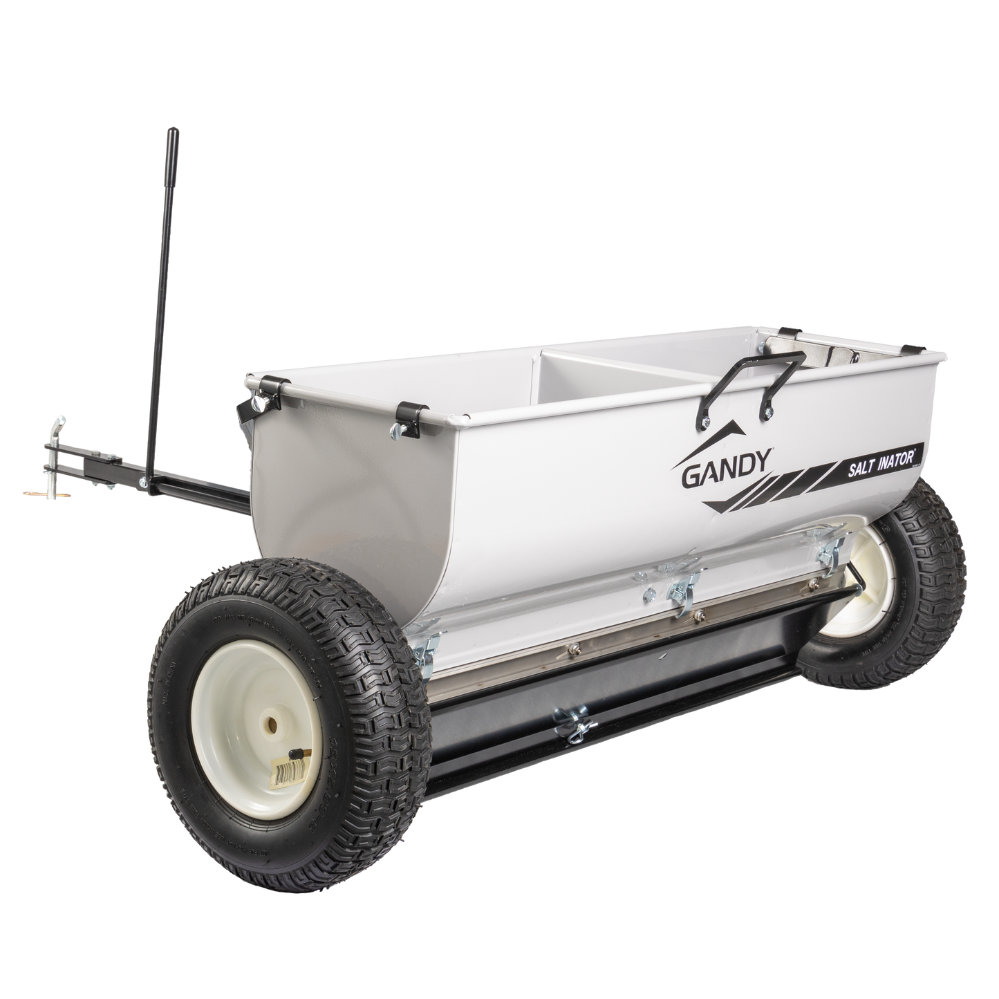 36" Salt Inator Ice Melt and Salt Spreader with Tow Handle