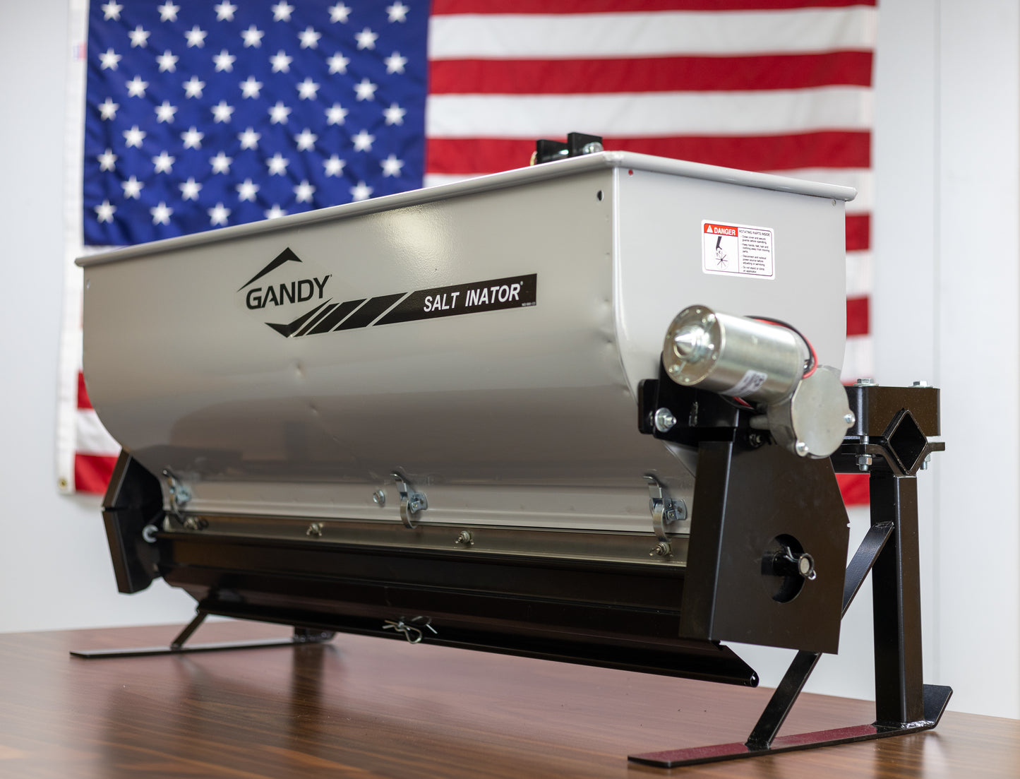 42" Salt Inator Ice Melt and Salt Spreader with 3-Point-Hitch
