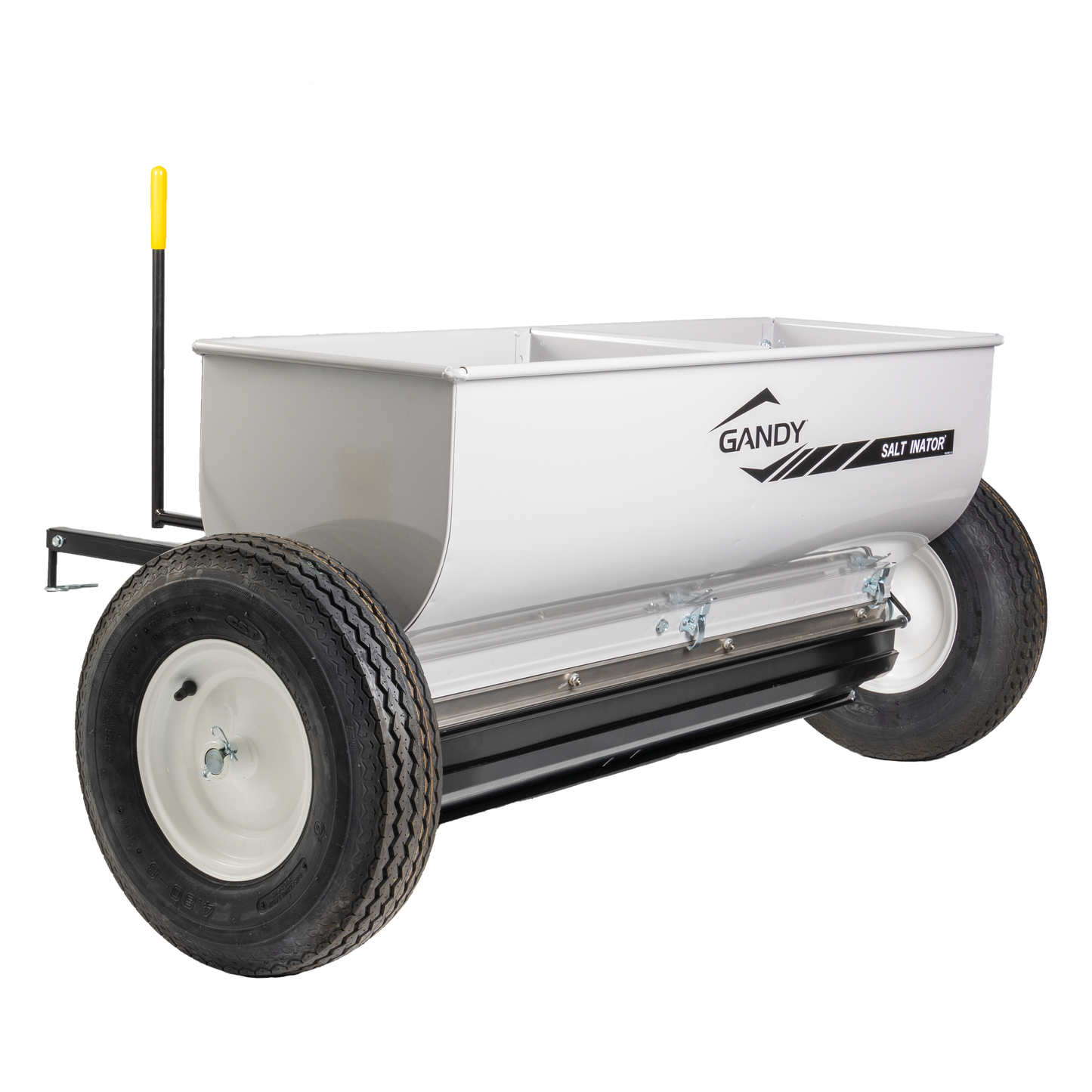 42" Salt Inator Ice Melt and Salt Spreader with Tow Handle
