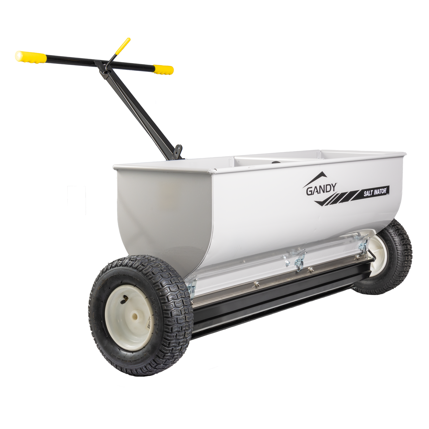 42" Salt Inator Ice Melt and Salt Spreader with Push Handle