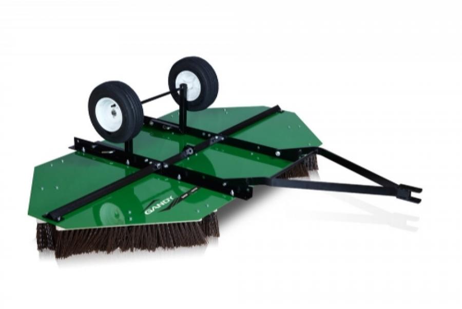 brush master herbicide Sweep Master Turf Brush with Steel Deck