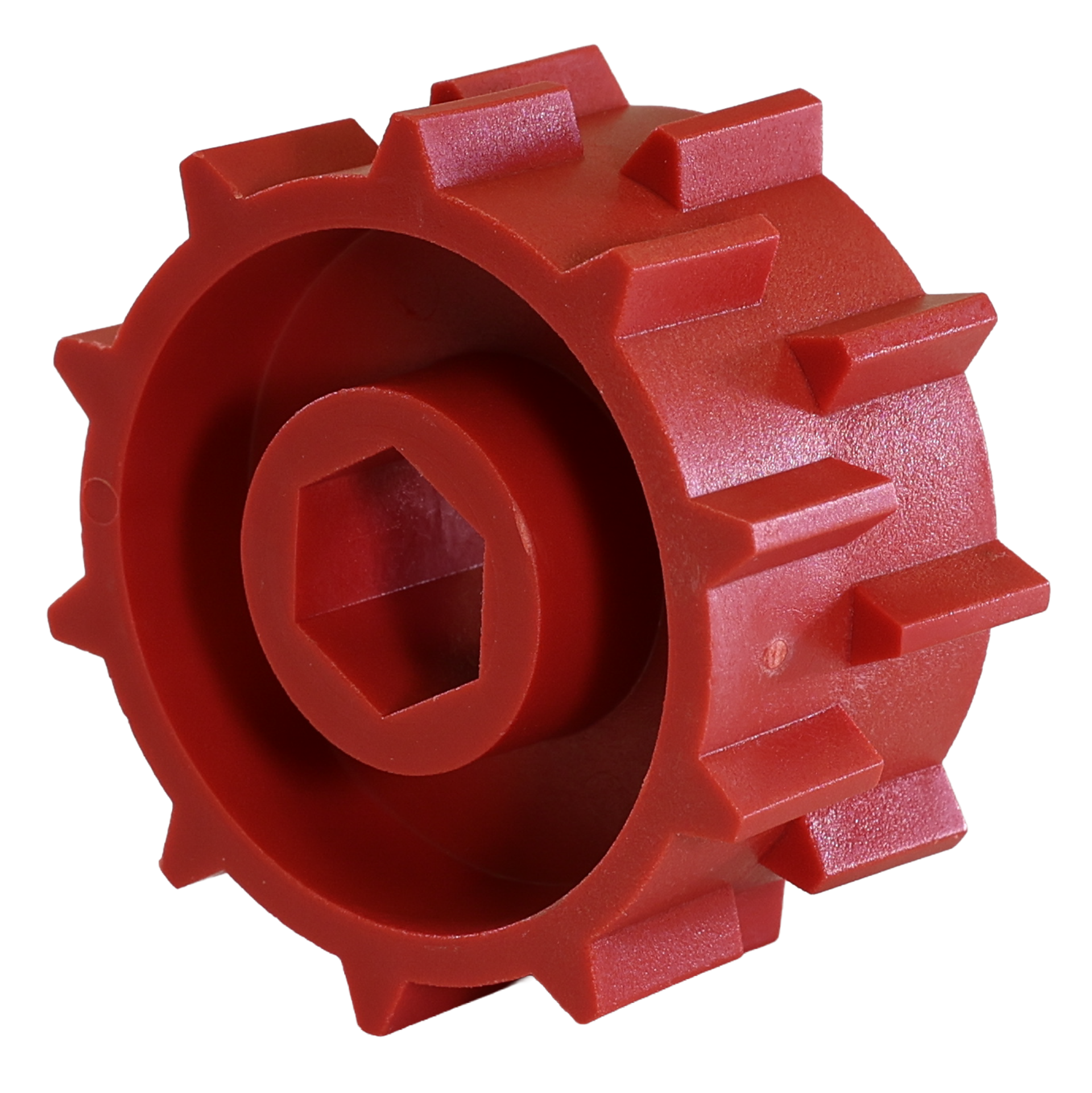 rt 540 herbicide Metering Wheel, Red, 1-1/4" wide