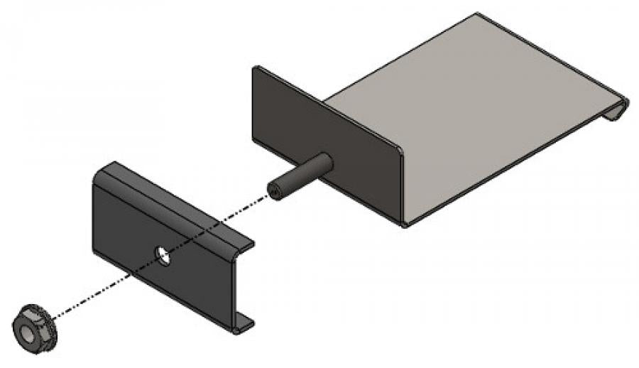 Hole Closure with Clamp