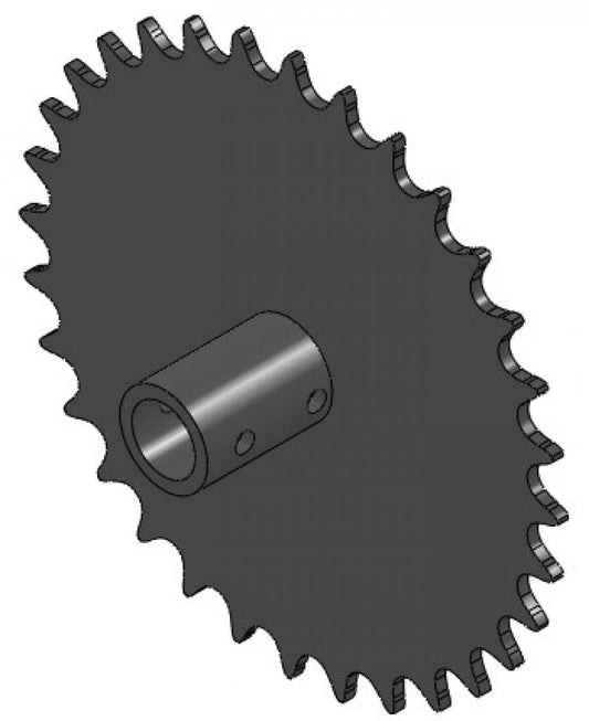 32-Tooth Sprocket with 5/8" Shaft and 2-3/4" Hub