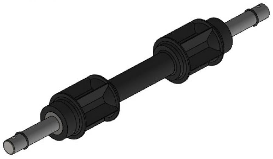 Twin Rubber Rotor Bar for  Two-Outlet Junior or Super Applicators