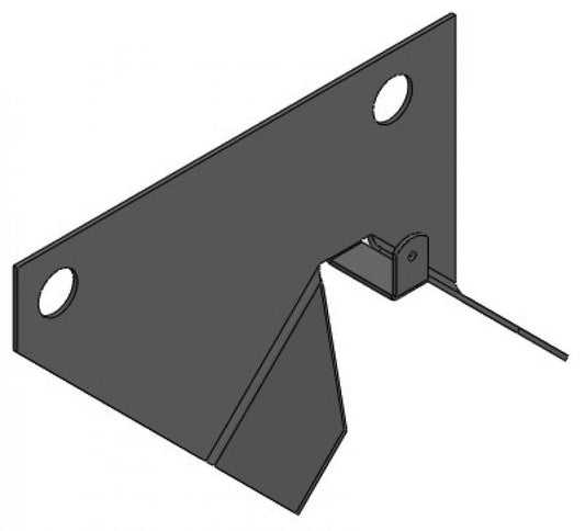 Left Suspender End Plate