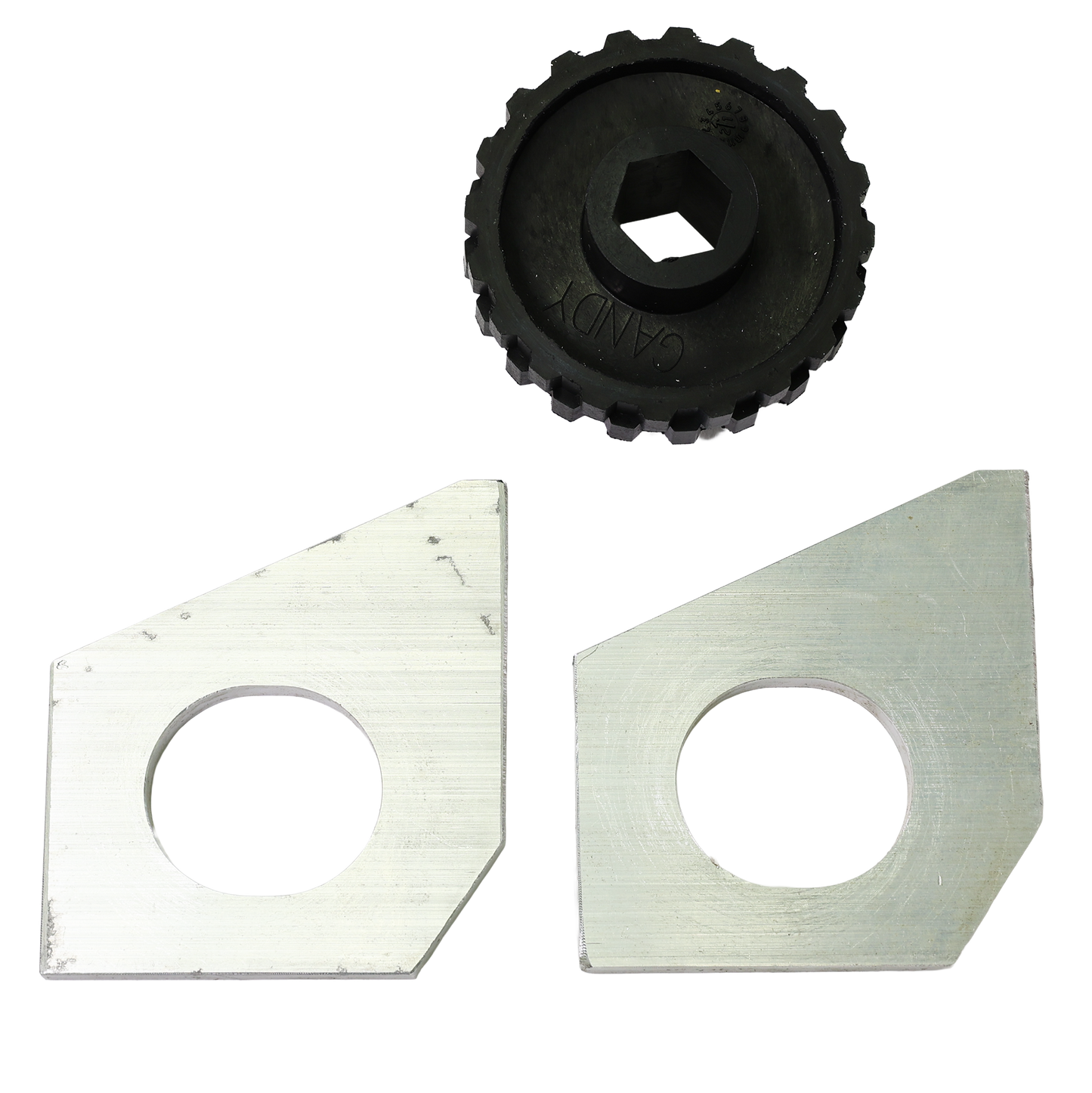 Half-Rate Black Chemical Wheel and Spacer Package