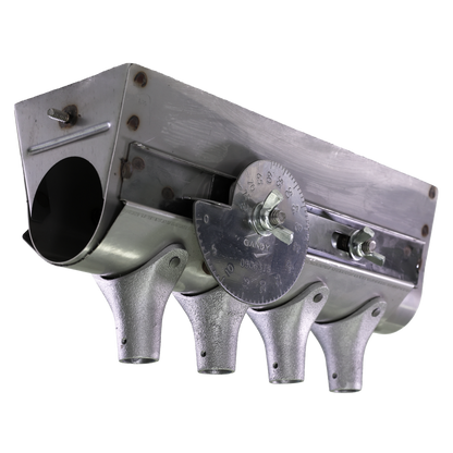 Bottom & Slide Assembly 4-Outlet w/ Straight Spout