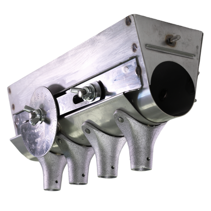 Bottom & Slide Assembly 4-Outlet w/ Straight Spout