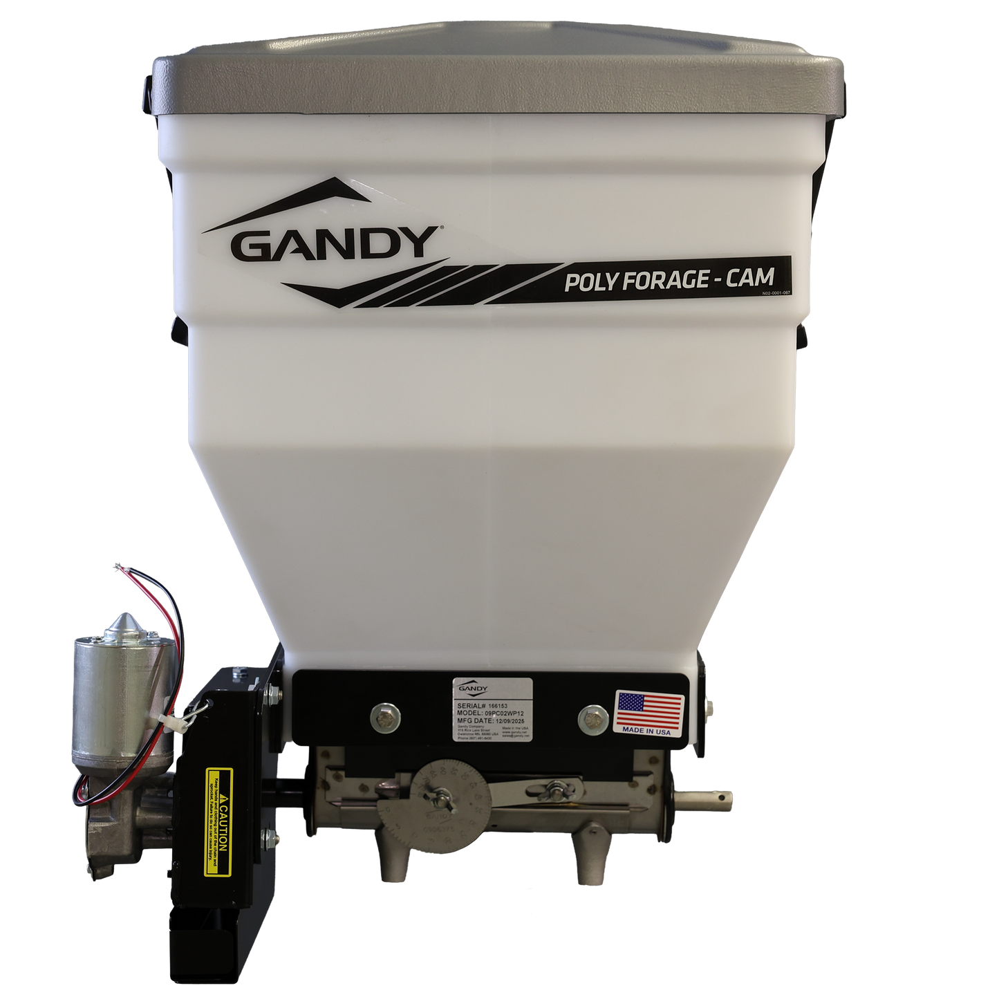 100 Lb. Feed/Forage Additive Applicator with Two Outlets