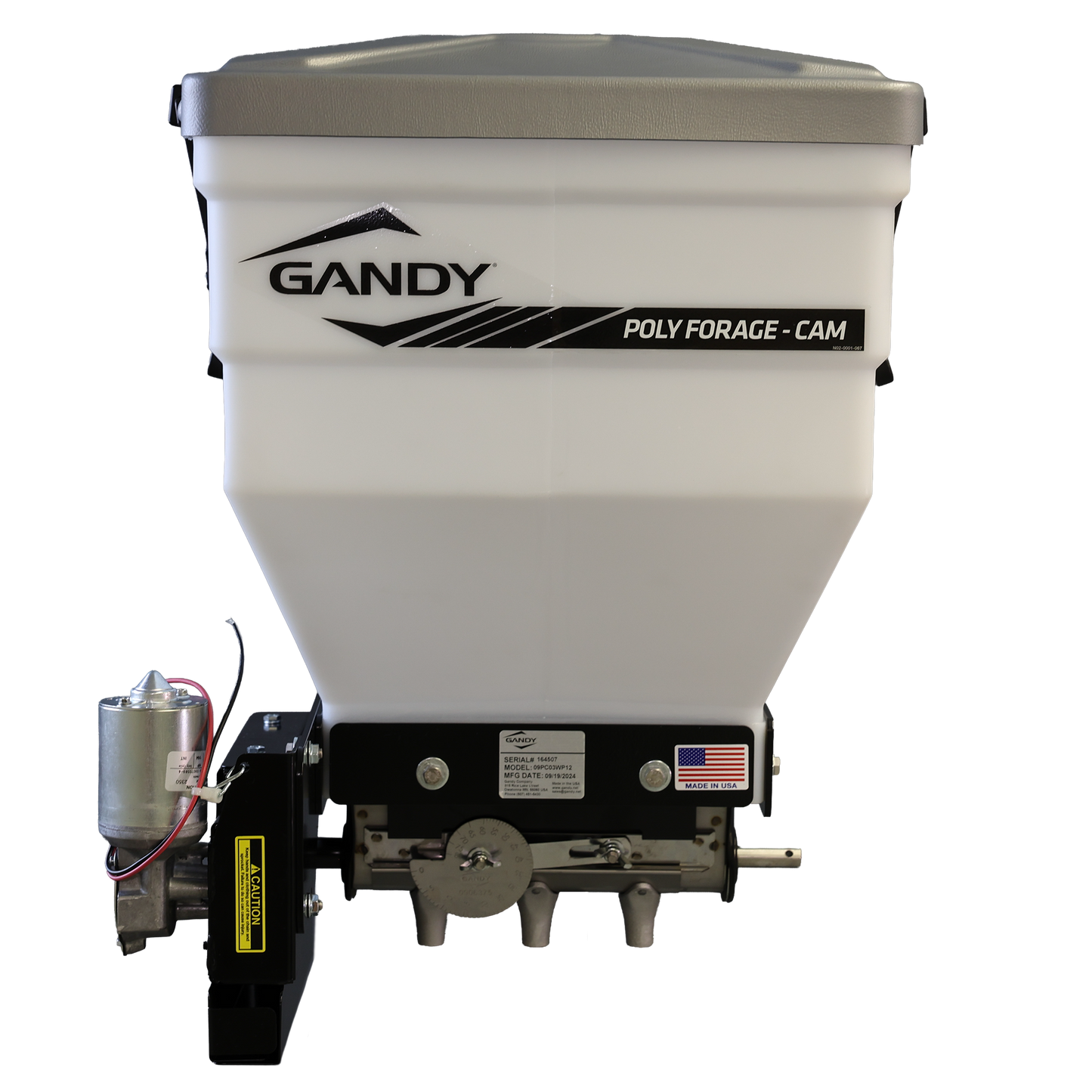 100 Lb. Feed/Forage Additive Applicator with Three Outlets
