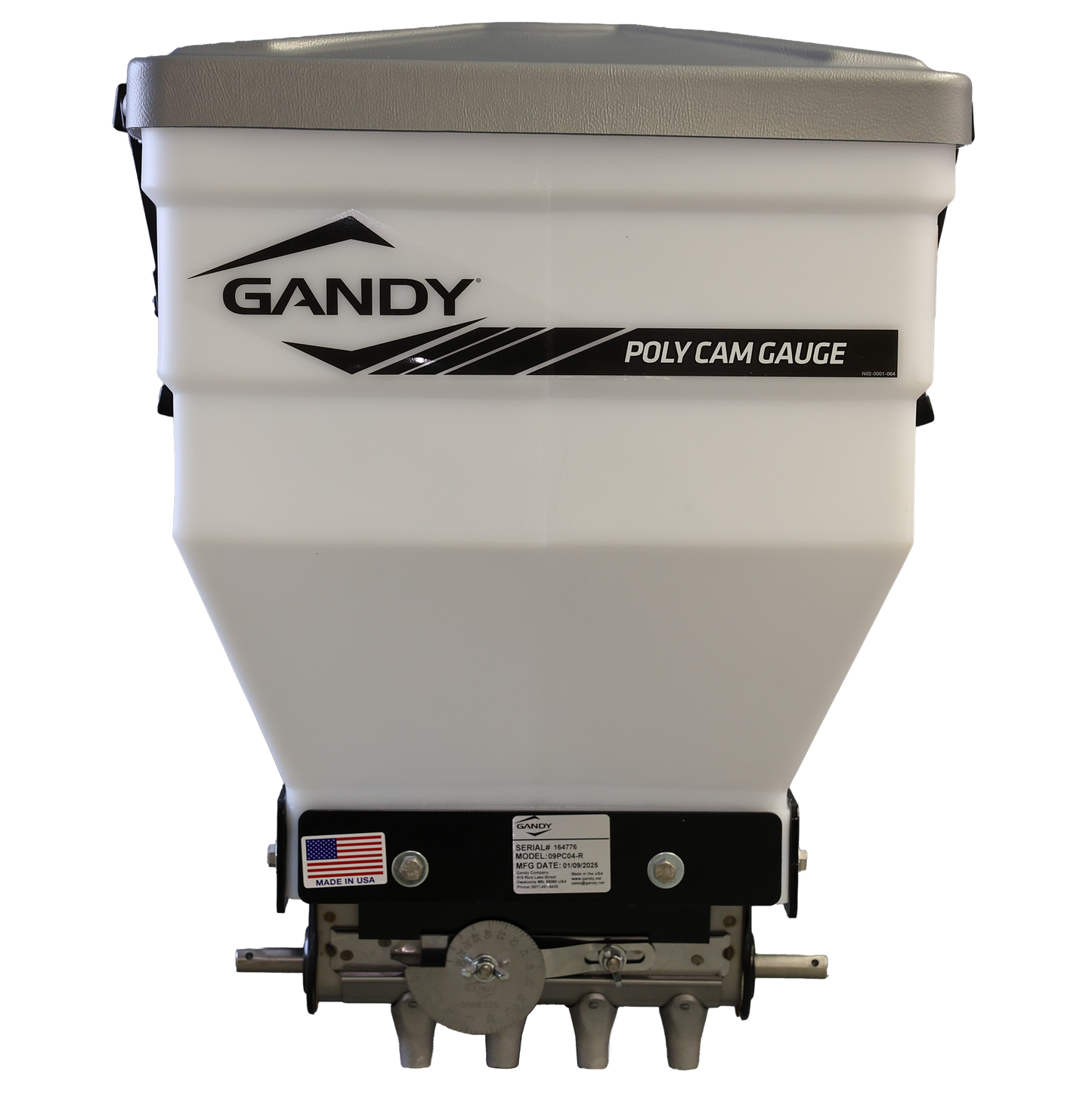100-lb. Capacity Poly Cam Gauge Four Outlet Applicator