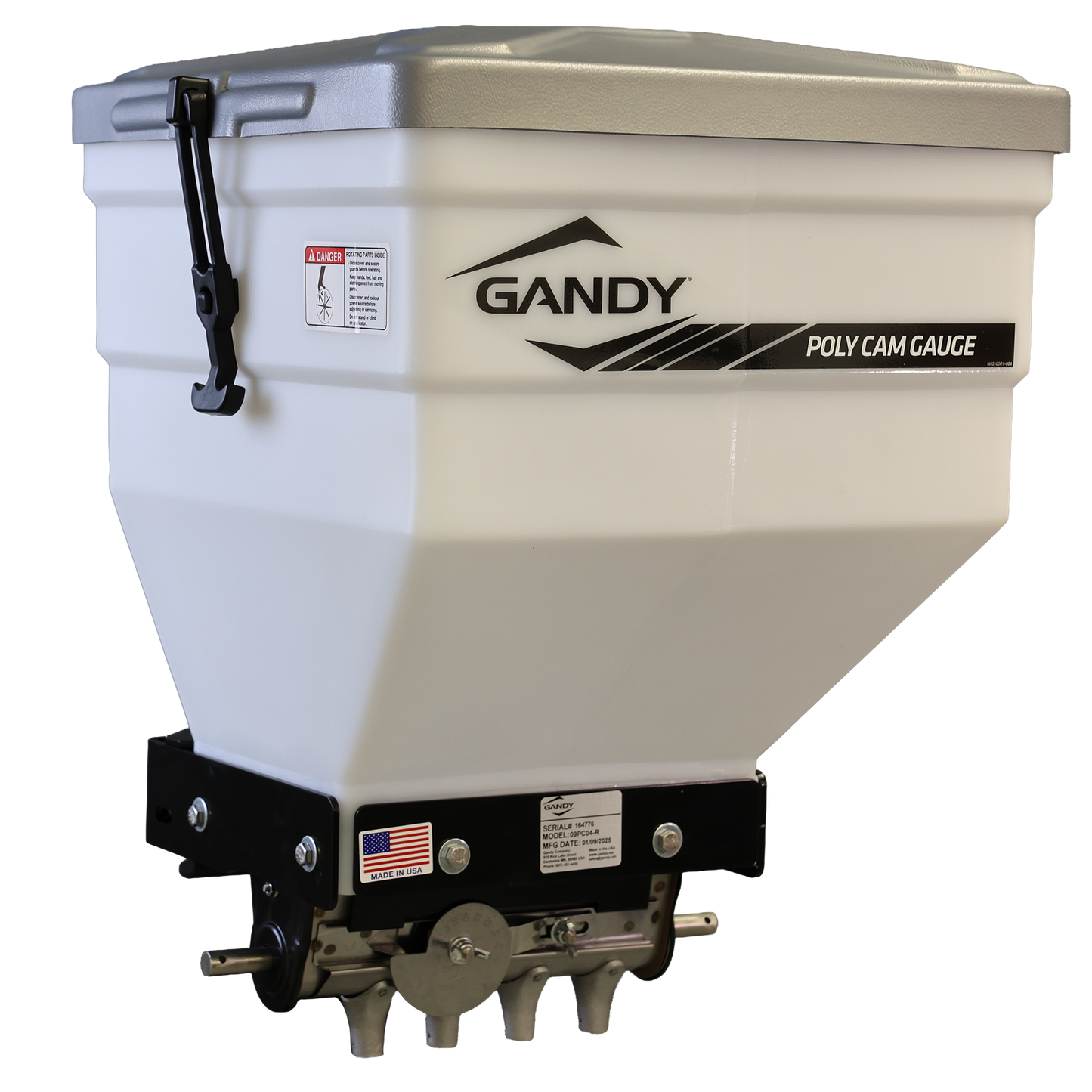 100-lb. Capacity Poly Cam Gauge Four Outlet Applicator