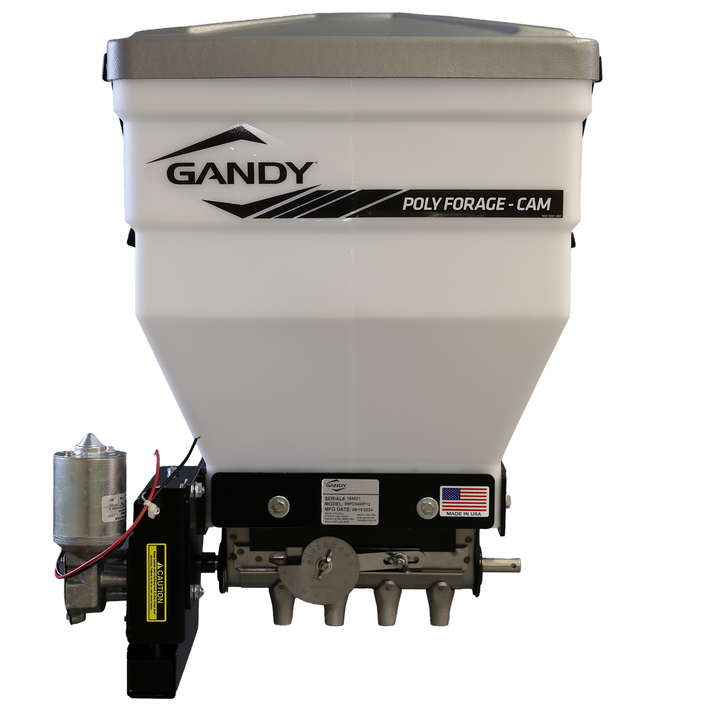 100 Lb. Feed/Forage Additive Applicator with Four Outlets