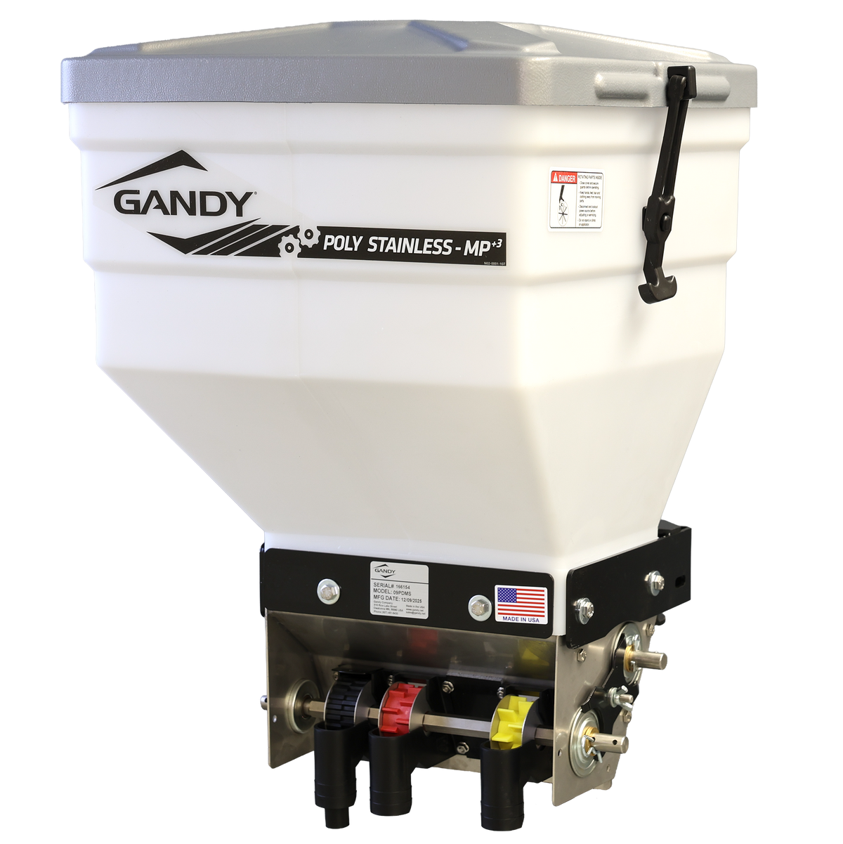 Poly Applicator 100-lb. Capacity Multi-Purpose Poly Stainless Applicator – Gandy Company