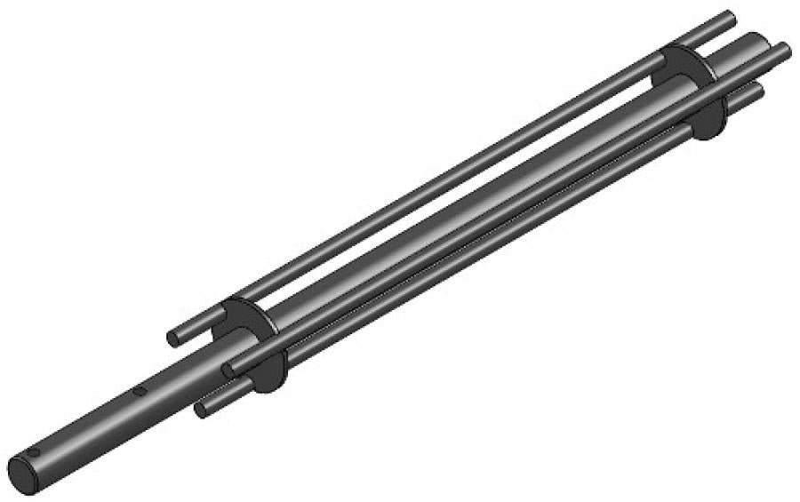 24" Tri-Rod Rotor Bar (TWO required for each 24-inch spreader)