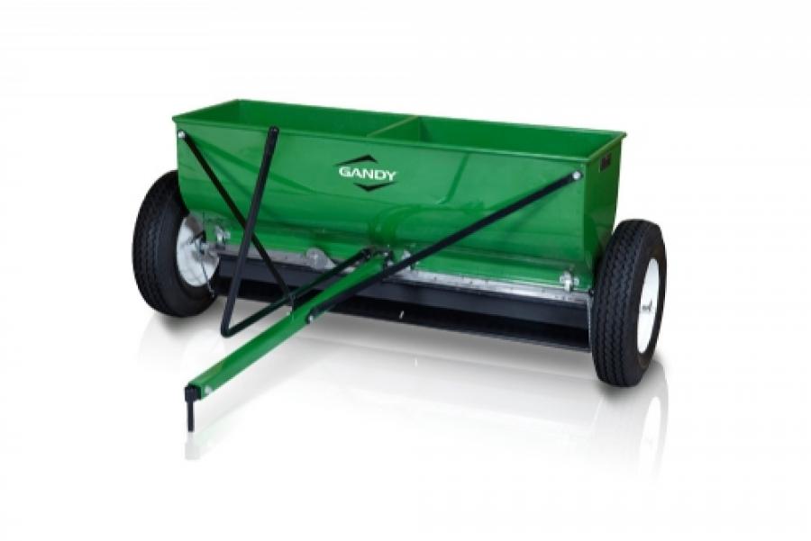 42" Variable Rate Drop Spreader with Tow Hitch and 16" Pneumatic Wheels