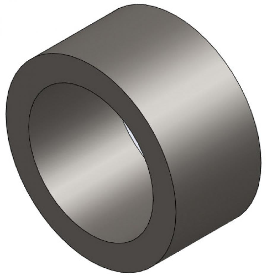 1" x 10 gauge x 1/2" Bushing