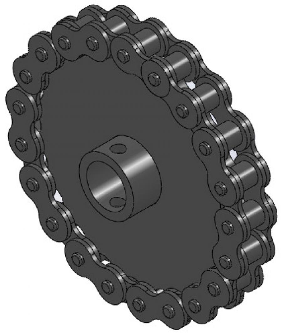 21-Tooth Chain Sprocket (5/8" Bore)