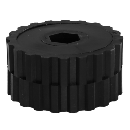 Metering Wheel, Black, 1-1/4" wide, with Inserts (also for small seeds such as alfalfa, canola, etc)