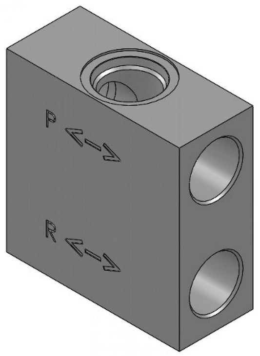 Hydraulic Bypass Block