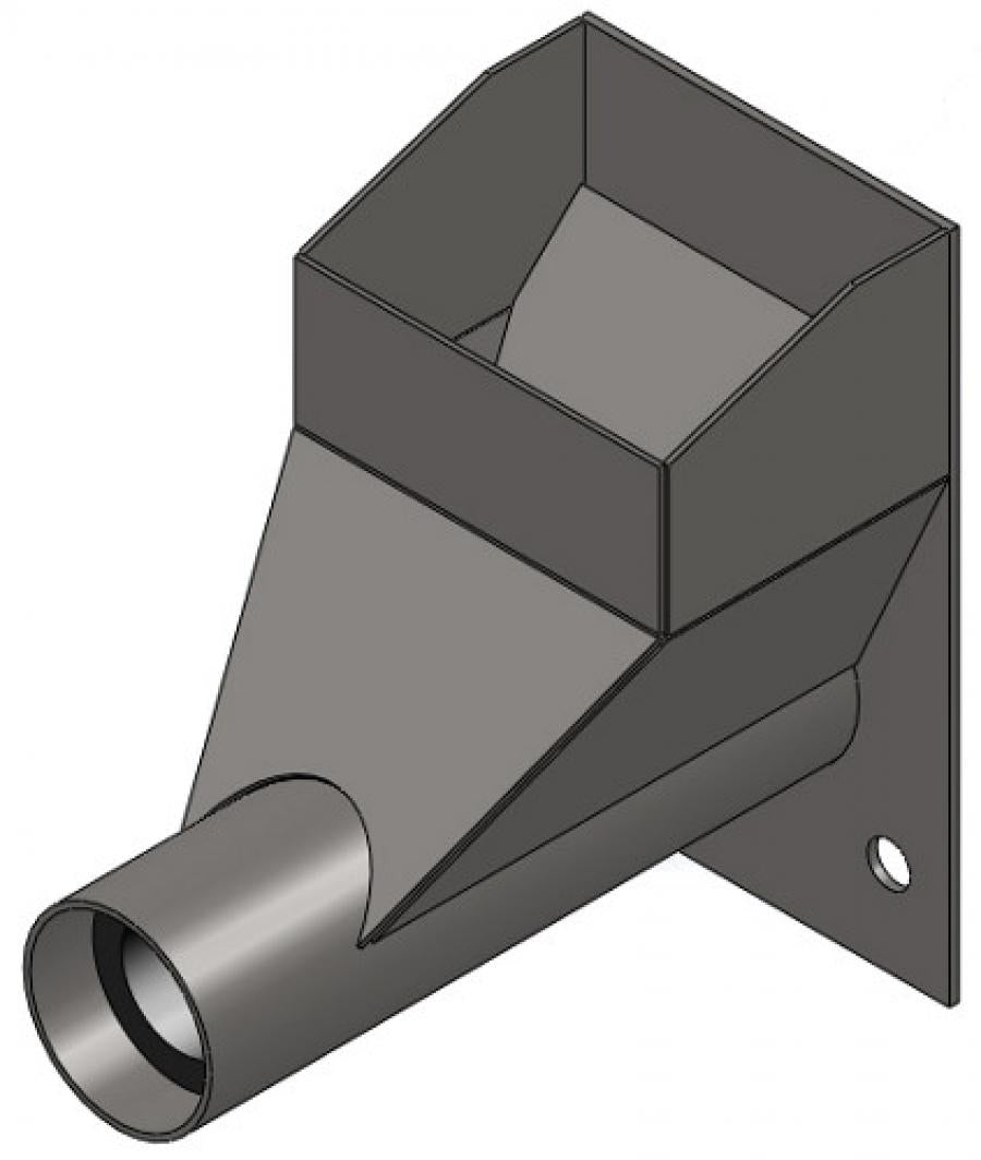 Mixing Chamber for 1-1/2" ID Tubing