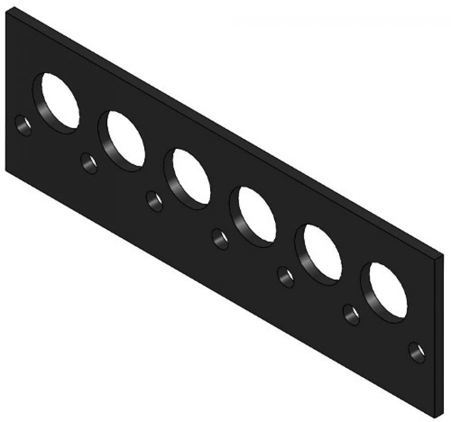 Rubber Gasket with 6-Openings