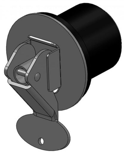 Rubber Clean-Out Plug for 1-3/8" Hole