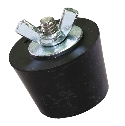 Rubber Clean-Out Plug for 1-3/8" Hole