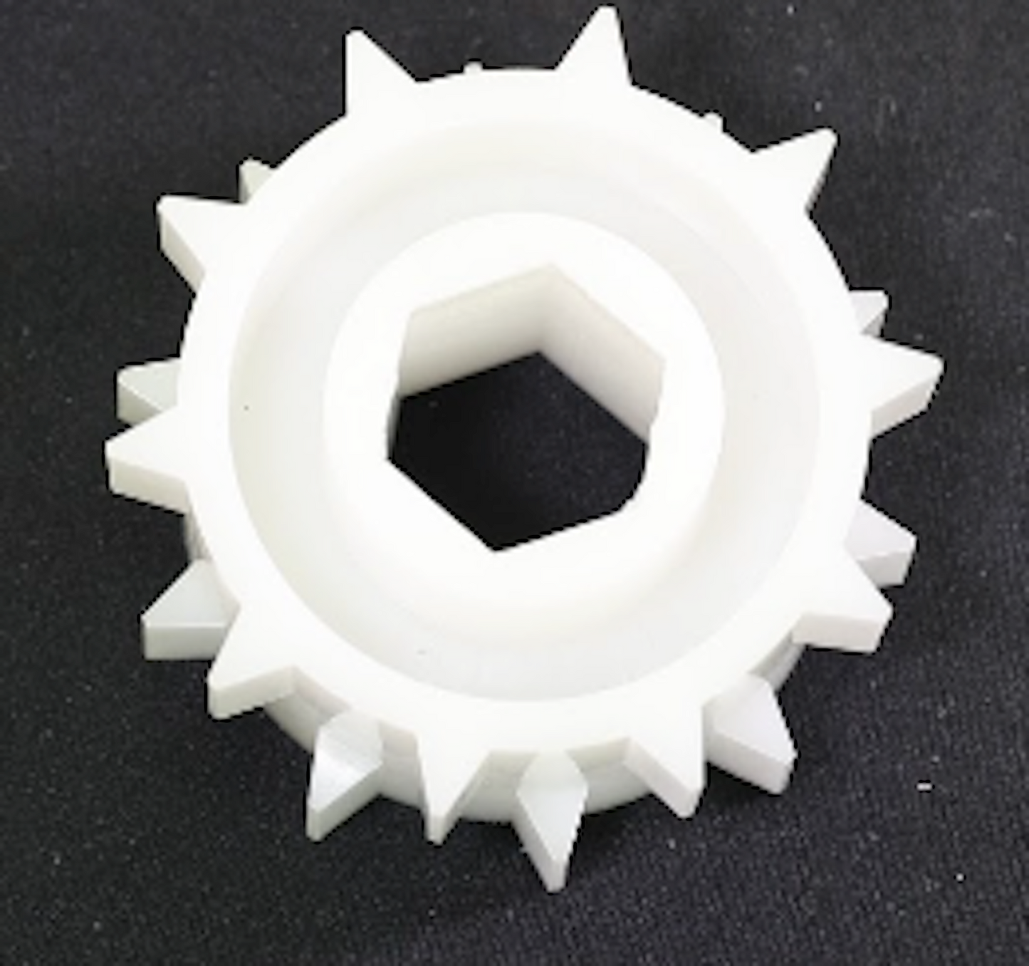Metering Wheel, White, 1-1/4" wide
