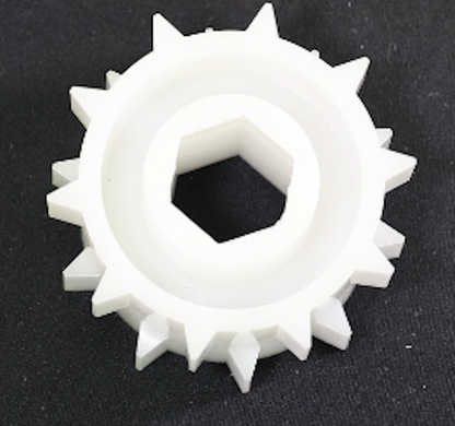 Metering Wheel, White, 1-1/4" wide