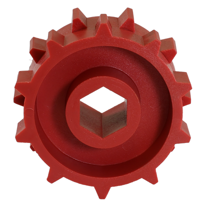 Metering Wheel, Red, 1-1/4" wide