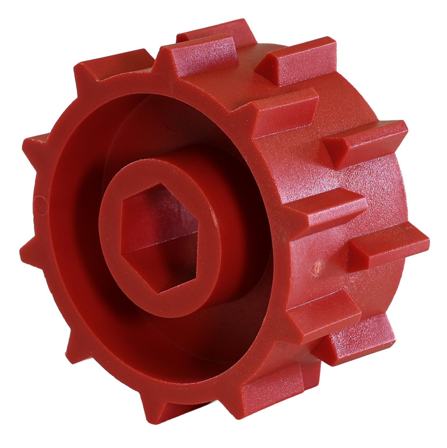 Metering Wheel, Red, 1-1/4" wide