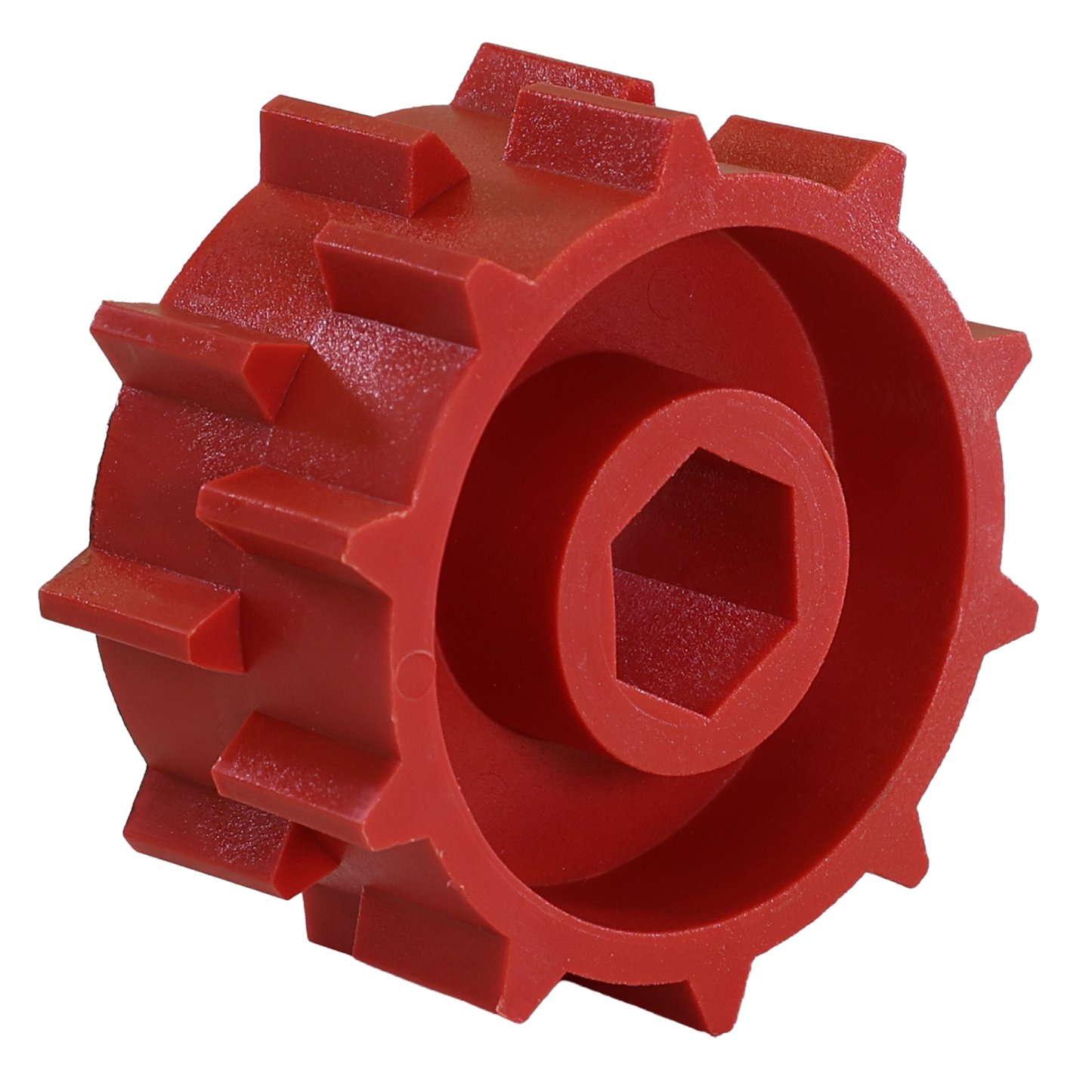 Metering Wheel, Red, 1-1/4" wide