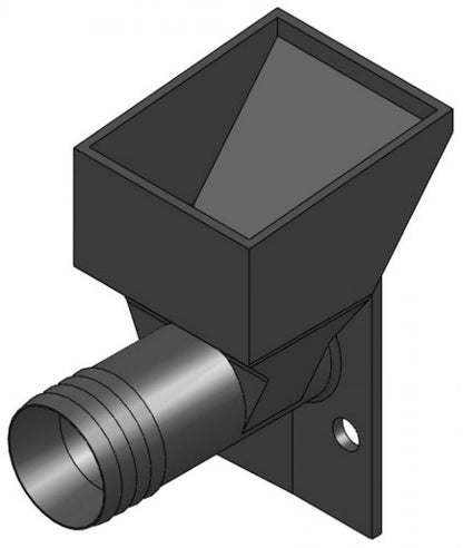 Plastic Mixing Chamber for 1-1/4" I.D. tubing