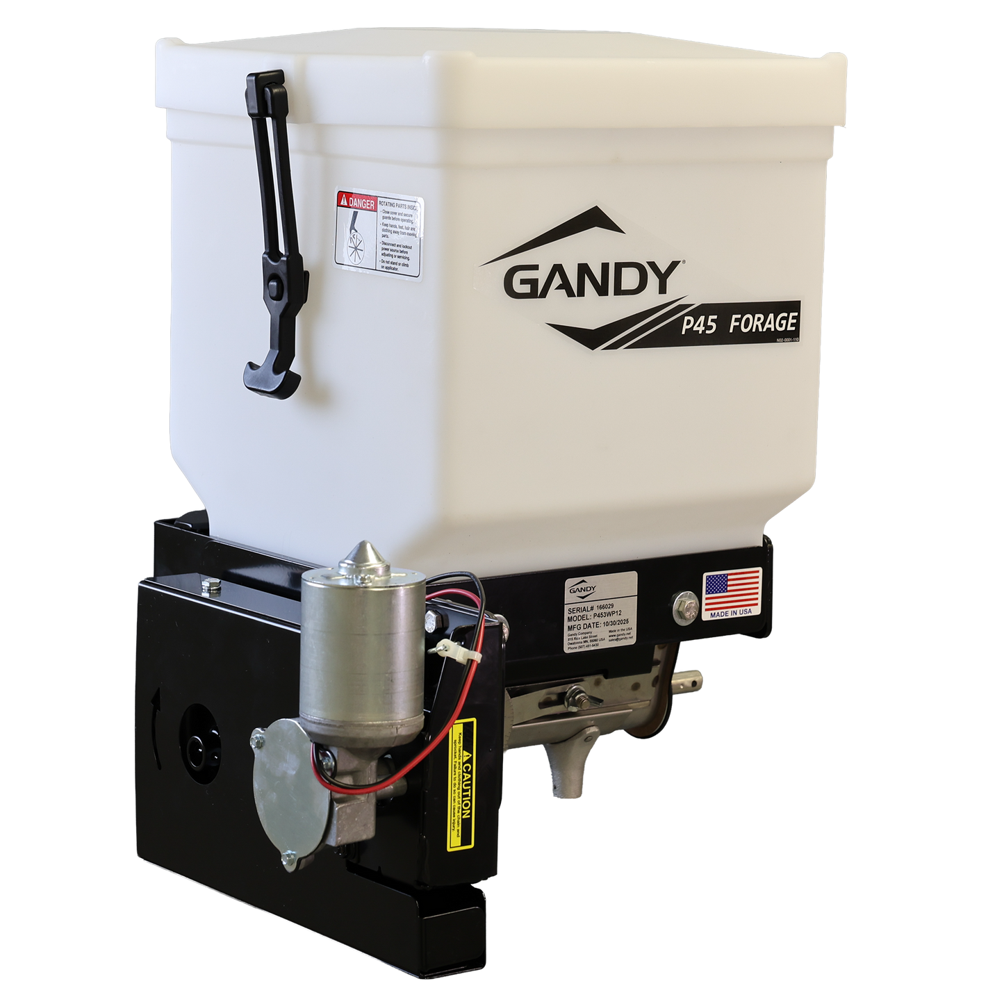 45 Lb. Feed/Forage Additive Applicator with Three Outlet